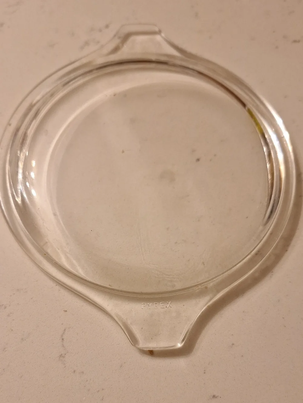 PYREX 10 470-C CLEAR GLASS LID REPLACEMENT CASSEROLE LID TAB HANDLES